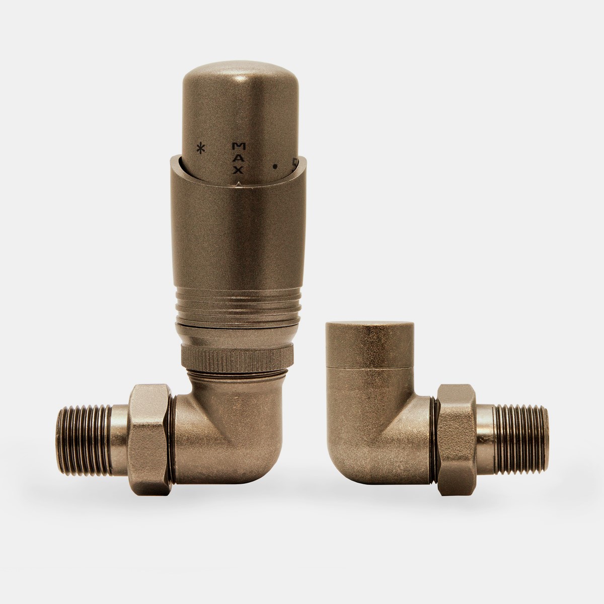 Niva Corner TRV - Natural Brass